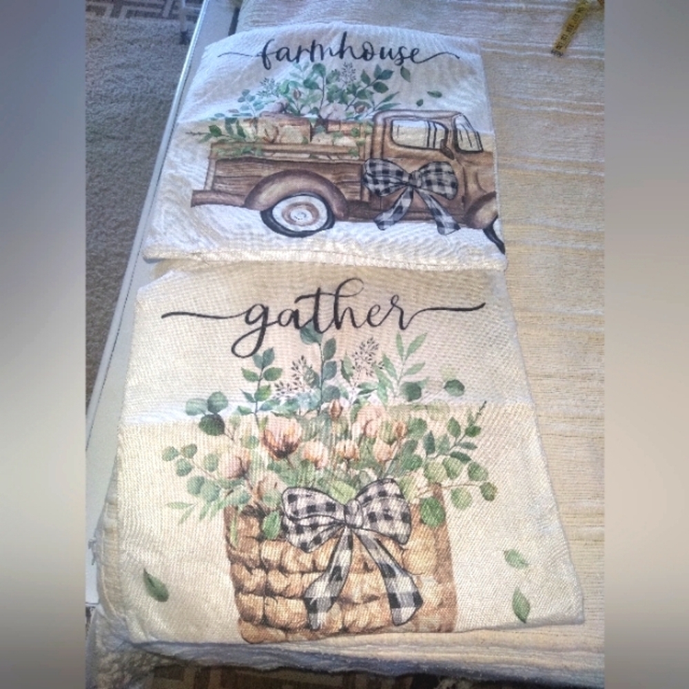 4@30.00 or 20.00 Farmhouse Pillow Covers